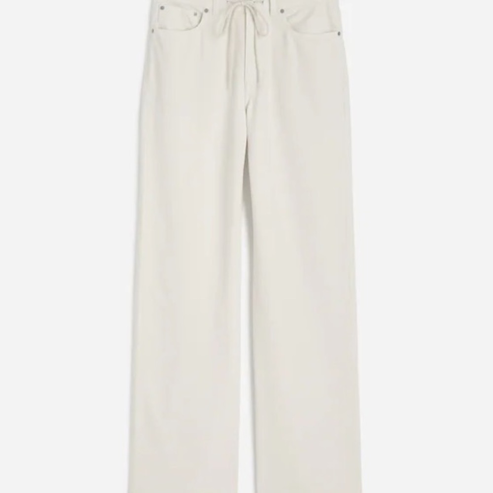 Madewell Low-Slung Baggy Jean Airy Denim
NU020 ivory wide leg coastal classic - Picture 10 of 16